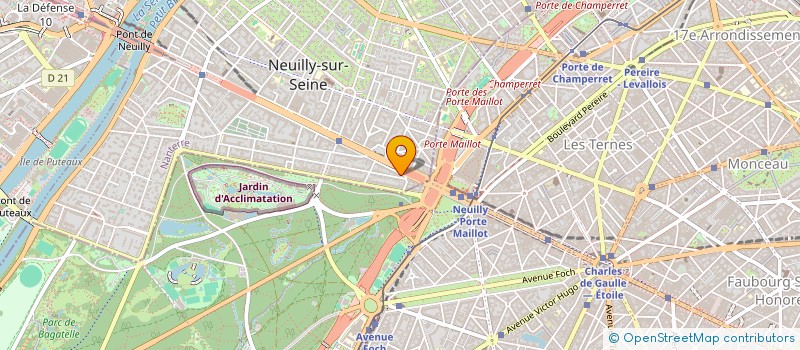 localisation de l'entreprise MONSIEUR FRANCETCHI BUITRUILLE à NEUILLY-SUR-SEINE
