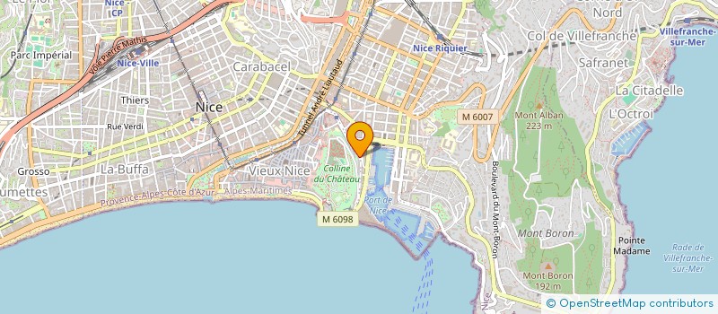 localisation de l'entreprise MONSIEUR FRANCH GAUCI à NICE