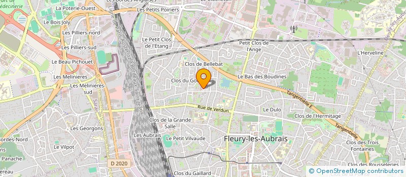 localisation de l'entreprise MONSIEUR FRANCHEL GATSE à FLEURY-LES-AUBRAIS