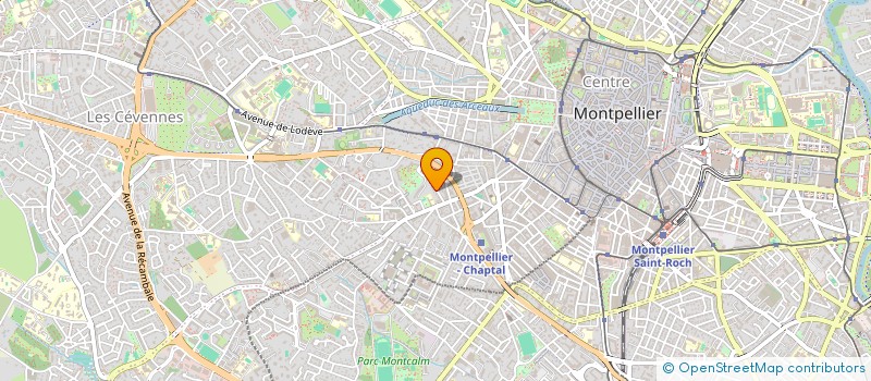 localisation de l'entreprise MONSIEUR FRANCILINS CASTILHO LEAL à MONTPELLIER