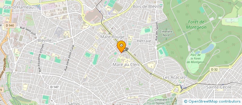 localisation de l'entreprise MONSIEUR FRANCINE TSAGUE TSOPMESJIO  LE HAVRE