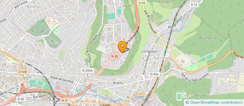 localisation de l'entreprise MONSIEUR FRANCINY SAMBA-MALANDA à ROUEN