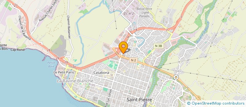 localisation de l'entreprise MONSIEUR FRANCIO LEON à SAINT-PIERRE