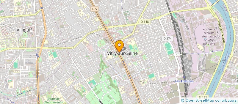 localisation de l'entreprise MONSIEUR FRANCIS ABITBOL à VITRY-SUR-SEINE