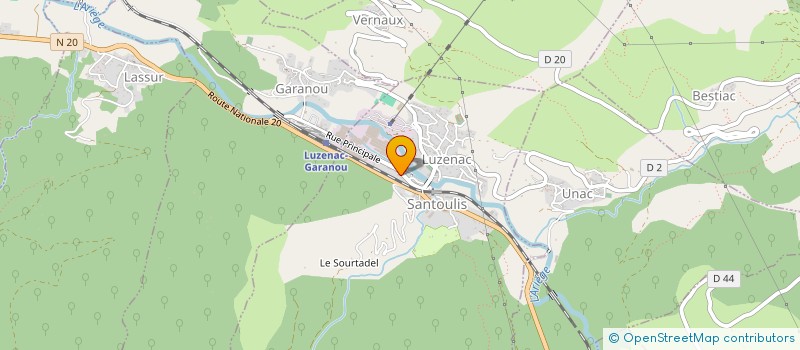 localisation de l'entreprise MONSIEUR FRANCIS ABRANT à GARANOU