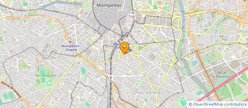 localisation de l'entreprise MONSIEUR FRANCIS ABRY à MONTPELLIER