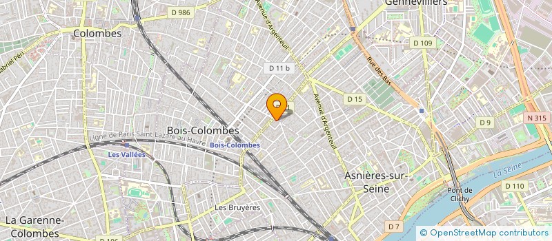 localisation de l'entreprise MONSIEUR FRANCIS ACAMPORA à ASNIERES-SUR-SEINE