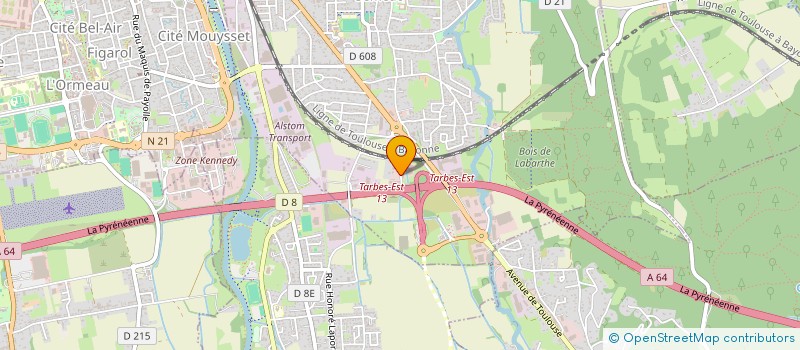 localisation de l'entreprise MONSIEUR FRANCIS ADOLF  SEMEAC