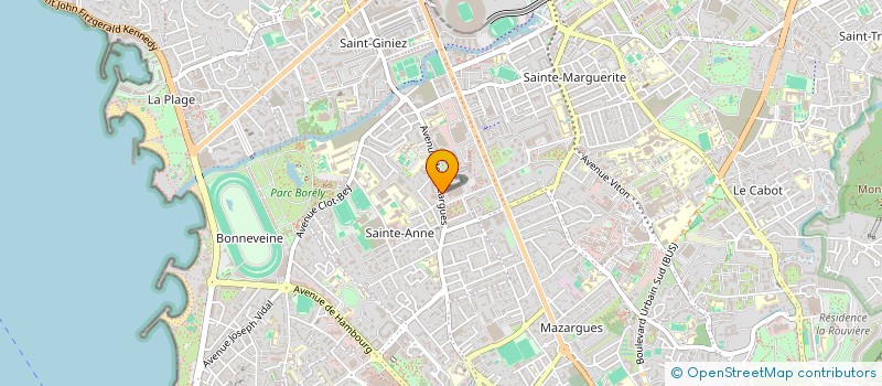localisation de l'entreprise MONSIEUR FRANCIS ALESI  MARSEILLE