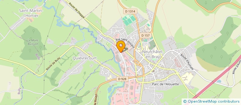 localisation de l'entreprise MONSIEUR FRANCIS ANCELOT  NEUFCHATEL-EN-BRAY