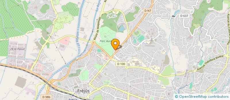 localisation de l'entreprise MONSIEUR FRANCIS ANDOUCHE  FREJUS