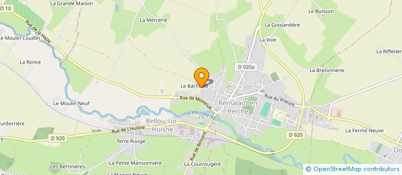 localisation de l'entreprise MONSIEUR FRANCIS ANDRE à REMALARD-EN-PERCHE