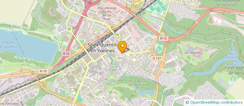 localisation de l'entreprise MONSIEUR FRANCIS ANSONG  GUYANCOURT