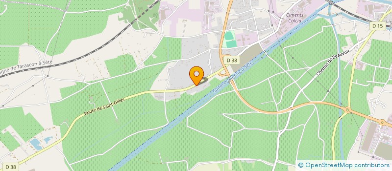 localisation de l'entreprise MONSIEUR FRANCIS ANTON  BEAUCAIRE