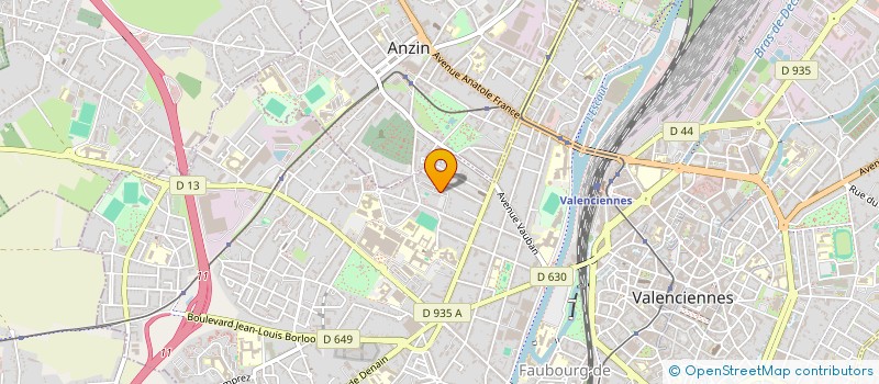 localisation de l'entreprise MONSIEUR FRANCIS ARDHUIN  VALENCIENNES