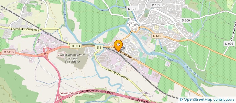 localisation de l'entreprise MONSIEUR FRANCIS ARDID  TREBES