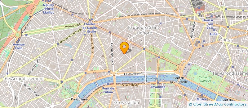 localisation de l'entreprise MONSIEUR FRANCIS ARMAND  PARIS