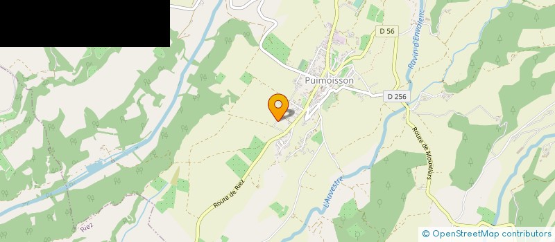 localisation de l'entreprise MONSIEUR FRANCIS ARNOUX  PUIMOISSON