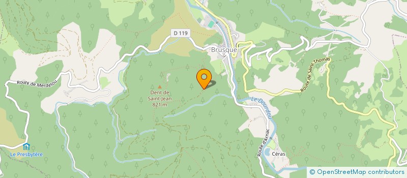 localisation de l'entreprise MONSIEUR FRANCIS ARVIEU  CAMARES