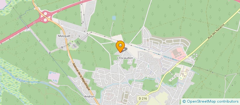 localisation de l'entreprise MONSIEUR FRANCIS ASTRUC  MIOS