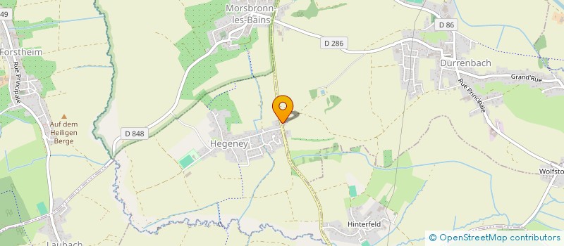 localisation de l'entreprise MONSIEUR FRANCIS ATZENHOFFER  DURRENBACH