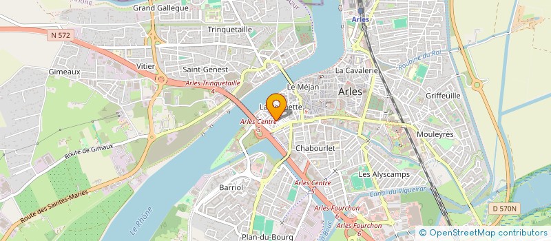 localisation de l'entreprise MONSIEUR FRANCIS AUBERT  ARLES