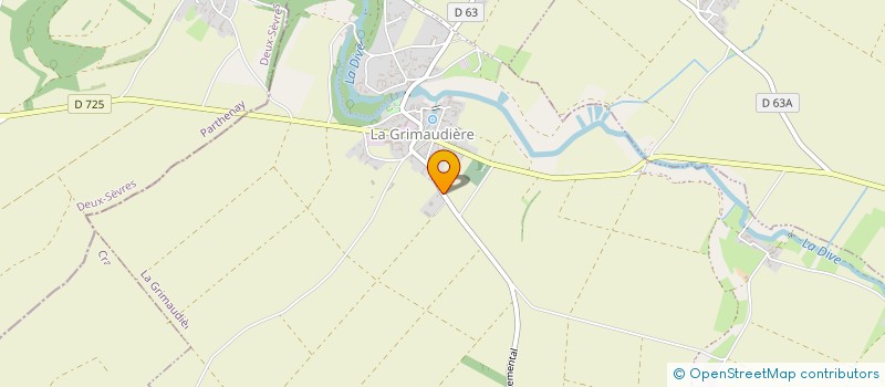 localisation de l'entreprise MONSIEUR FRANCIS AUBERT  LA GRIMAUDIERE