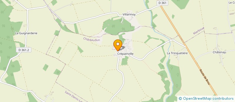 localisation de l'entreprise MONSIEUR FRANCIS AUBRY à CHATEAUDUN