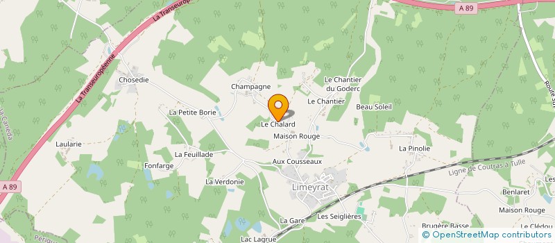 localisation de l'entreprise MONSIEUR FRANCIS AUMETTRE  SAINT-RABIER