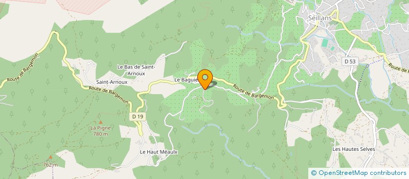 localisation de l'entreprise MONSIEUR FRANCIS AUTRAN à SEILLANS
