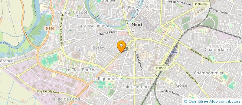 localisation de l'entreprise MONSIEUR FRANCIS AUTRUSSEAU à NIORT
