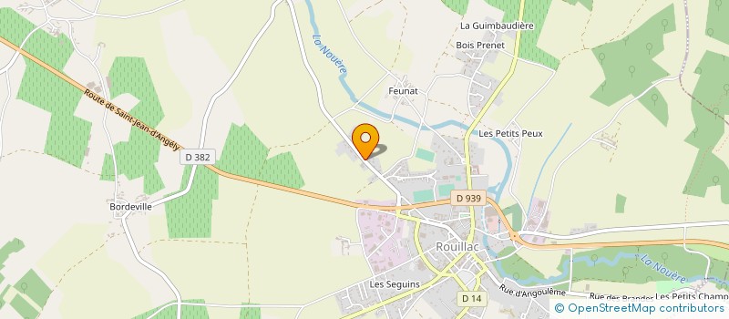 localisation de l'entreprise MONSIEUR FRANCIS AYMARD à ROUILLAC