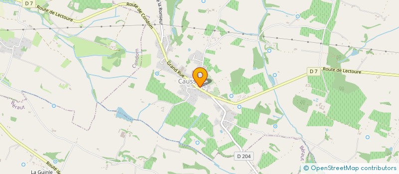 localisation de l'entreprise MONSIEUR FRANCIS AZCONEGUI-ALDUMIN  CASSAIGNE