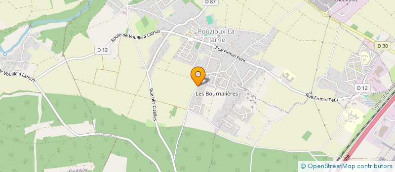 localisation de l'entreprise MONSIEUR FRANCIS BAERT  VOUNEUIL-SOUS-BIARD