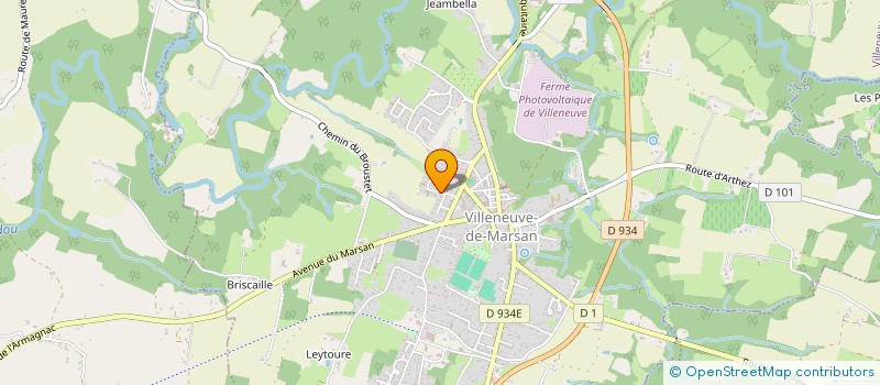 localisation de l'entreprise MONSIEUR FRANCIS BAILLET  HONTANX