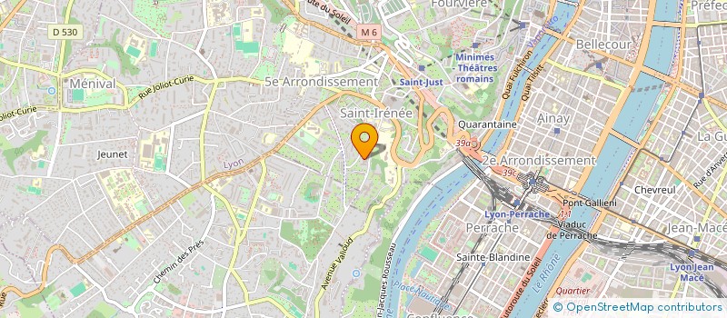 localisation de l'entreprise MONSIEUR FRANCIS BAILLY à LYON