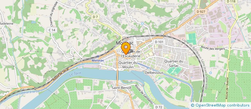 localisation de l'entreprise MONSIEUR FRANCIS BALAT  MONTESQUIEU