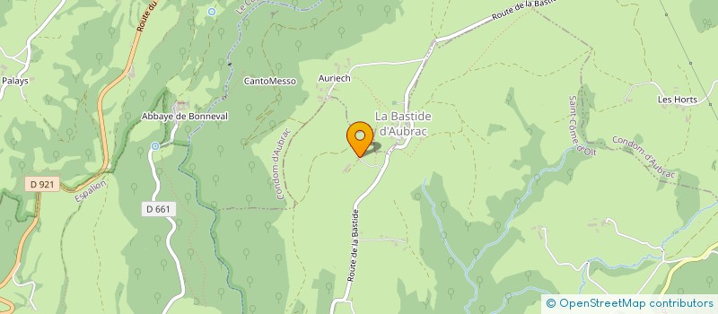 localisation de l'entreprise MONSIEUR FRANCIS BALMETTE  SAINT-COME-D OLT