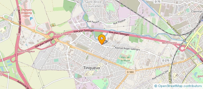 localisation de l'entreprise MONSIEUR FRANCIS BALTAZART  TINQUEUX