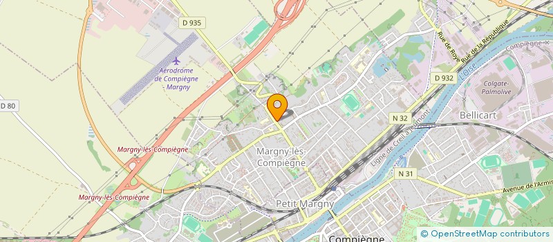 localisation de l'entreprise MONSIEUR FRANCIS BALVAY  MARGNY-LES-COMPIEGNE