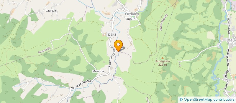 localisation de l'entreprise MONSIEUR FRANCIS BARANTHOL  BARCUS