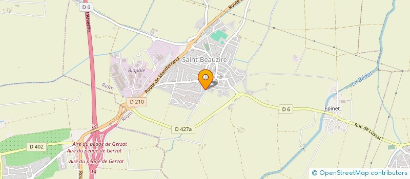 localisation de l'entreprise MONSIEUR FRANCIS BARBIER BALEQUIN à SAINT-BEAUZIRE