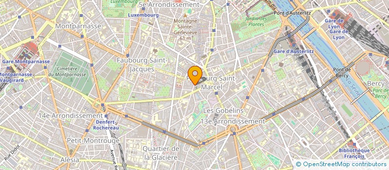 localisation de l'entreprise MONSIEUR FRANCIS BARDEL  PARIS