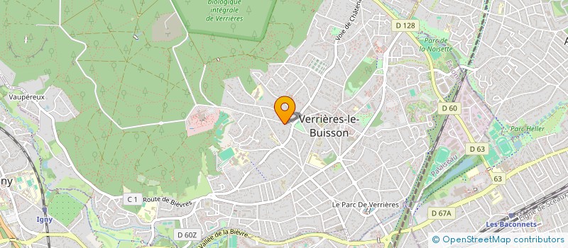 localisation de l'entreprise MONSIEUR FRANCIS BARRAQUE à VERRIERES-LE-BUISSON