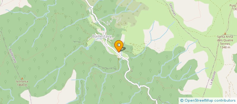 localisation de l'entreprise MONSIEUR FRANCIS BARRERA  BAILLESTAVY