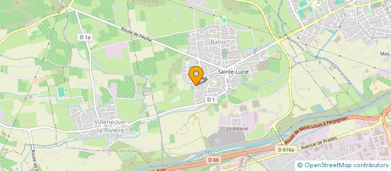 localisation de l'entreprise MONSIEUR FRANCIS BASSET  BAHO