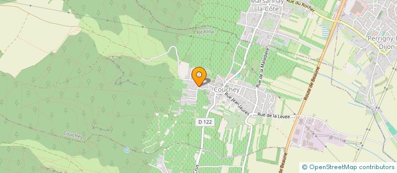 localisation de l'entreprise MONSIEUR FRANCIS BAUMONT  COUCHEY