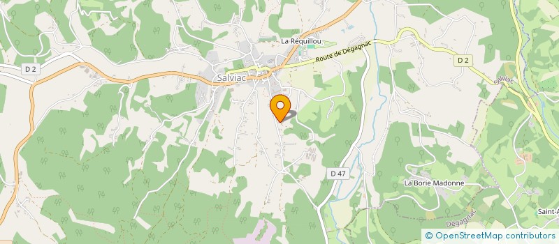 localisation de l'entreprise MONSIEUR FRANCIS BEANEY à SALVIAC