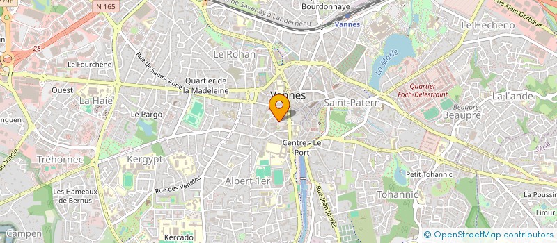localisation de l'entreprise MONSIEUR FRANCIS BEAUMANN à VANNES