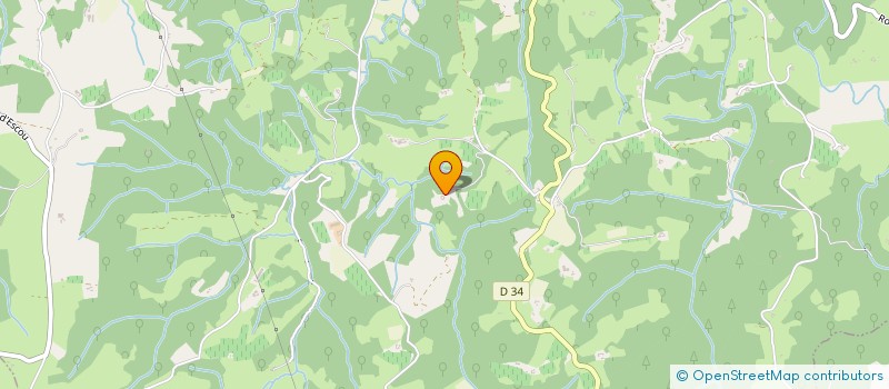 localisation de l'entreprise MONSIEUR FRANCIS BENEFIELD  LASSEUBE